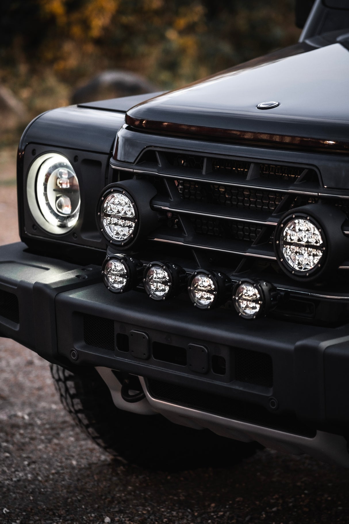 Front Bumper Light Bar for INEOS Grenadier